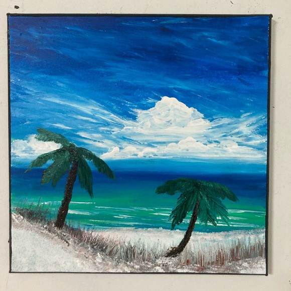 “Two Palm Trees” - Picture 1 of 3